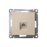 Розетка компьютерная AtlasDesign RJ45 кат.5E механизм песочн. SE ATN001283 — изображение 2