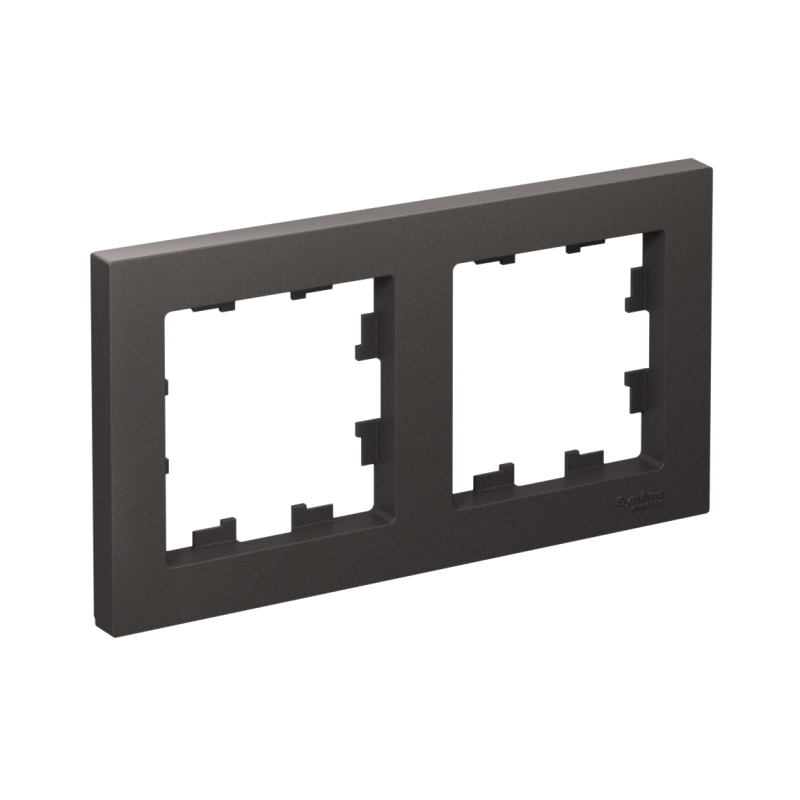 ATN001402_1.png Рамка 2-м AtlasDesign универс. базальт SE ATN001402 — изображение 1