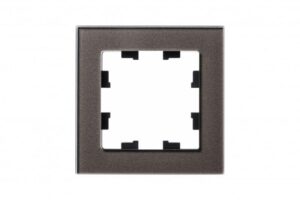 Рамка 1-м AtlasDesign Nature стекло мокко SE ATN320601 — изображение 3