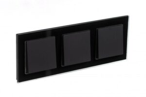 Рамка 3-м AtlasDesign Nature стекло черн. SE ATN321003 — изображение 2