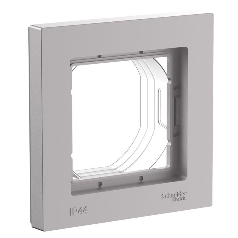 ATN440301_1.jpeg Рамка 1-м AtlasDesign Aqua IP44 алюм. SE ATN440301 — изображение 1