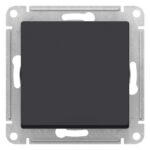 Переключатель проходной 1-кл. СП AtlasDesign Aqua 10А IP44 (сх. 6) 10AX механизм карбон SE ATN441061 — изображение 2