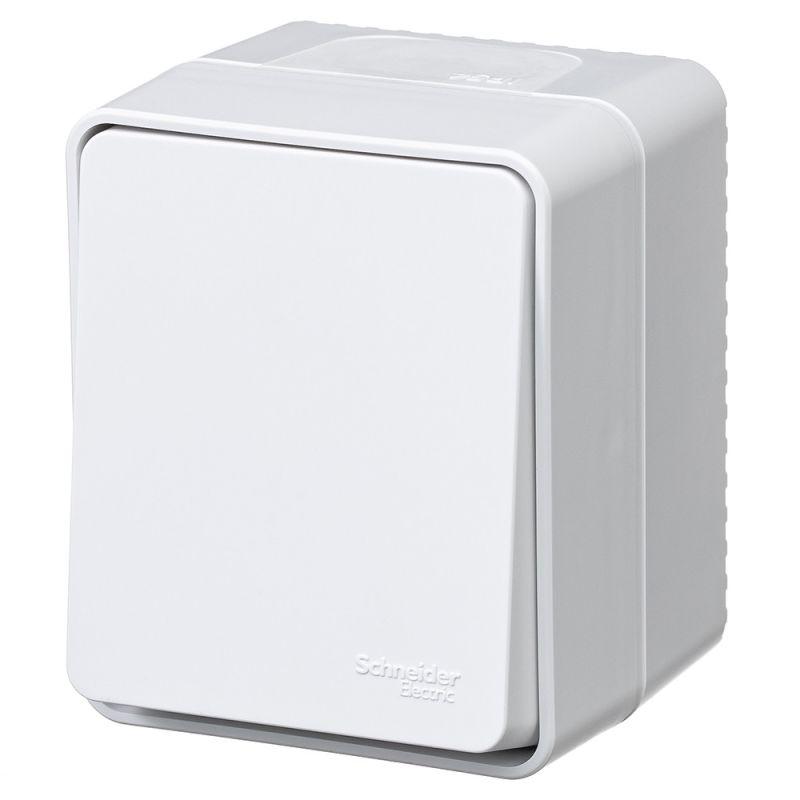 ATN540115_3.jpeg Выключатель кнопочный 1-кл. ОП AtlasDesign PROFI IP54 10АХ бел. SE ATN540115 — изображение 1