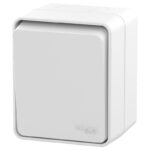 Выключатель кнопочный 1-кл. ОП AtlasDesign PROFI IP54 10АХ бел. SE ATN540115 — изображение 3