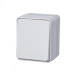 Переключатель проходной 1-кл. ОП AtlasDesign PROFI IP54 10AX бел. SE ATN540161