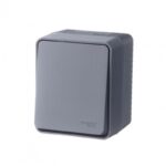 Выключатель 1-кл. ОП AtlasDesign PROFI IP54 10AX антрацит SE ATN544011