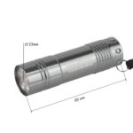 Фонарь ручной TM9 9LED алюм. элементы питания 3хAAA (не в компл.) (картон. упак.) Трофи Б0002225 — изображение 2