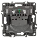 Розетка 1-м СП Эра12 12-2101-01 16А IP20 16AX 250В 2P+E Schuko механизм бел. Эра Б0014675 — изображение 2