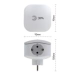Разветвитель 3-м с заземл. 16А IP20 SP-3e-USB-2A 220В + 2хUSB 2000мА защ. шторки бел. Эра Б0015243 — изображение 4