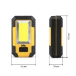 Фонарь аккумуляторный рабочий Практик RA-801 COB 15Вт 3 режима powerbank 6А.ч магнит крючок Эра Б0027824 — изображение 6