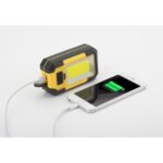 Фонарь аккумуляторный рабочий Практик RA-801 COB 15Вт 3 режима powerbank 6А.ч магнит крючок Эра Б0027824 — изображение 3