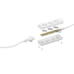 Удлинитель 3х3м без заземл. 10А IP20 U-3-3m-2х1 ПВС 2х1 Эра Б0028355 — изображение 2