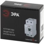 Выключатель дифференциального тока (УЗО) 1P+N 25А 30мА ВД1-63 Pro NO-902-24 ЭРА Б0031714 — изображение 2