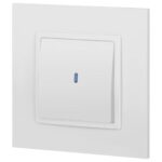 Выключатель 1-кл. СП Elegance 14-1102-01 10А IP20 250В 10AX с подсветкой механизм бел. Эра Б0034215 — изображение 4