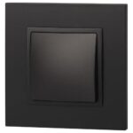 Переключатель 1-кл. СП Elegance 14-1103-05 10А IP20 250В 10AX механизм антрацит Эра Б0034227 — изображение 2
