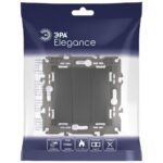 Выключатель 3-кл. СП Elegance 14-1107-05 10А IP20 250В 10AX механизм антрацит Эра Б0034254 — изображение 5