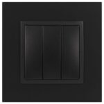 Выключатель 3-кл. СП Elegance 14-1107-05 10А IP20 250В 10AX механизм антрацит Эра Б0034254 — изображение 6