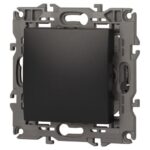 Переключатель перекрестный 1-кл. СП Elegance 14-1108-05 10А IP20 250В 10AX механизм антрацит Эра Б0034261 — изображение 4