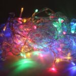 Гирлянда светодиодная "Бахрома" 2мх1м 62LED 24В IP44 мультиколор ( без трансформатора Б0041911) ЭРА Б0041906 — изображение 4