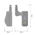 Фонарь SB-401 3SMD LED пушлайт-подсветка на петлю в кухонный шкаф 2хA23 (блист.) Эра Б0042659 — изображение 6