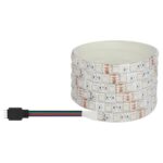 Комплект светодиодной ленты 5050kit-14.4-60-12-IP65-RGB разноцвет. 12В (в комплекте: LED лента на двустороннем скотче; источник питания; контроллер; пульт управления; коннекторы) (уп.5м) Эра Б0043070 — изображение 2