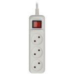 Удлинитель 3х1.5м без заземл. 10А IP20 U-3s-1.5m-2х1 ПВС 2х1 с выкл. Эра Б0044049 — изображение 3
