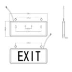 Светильник светодиодный SSA-101-1-20 3ч 3Вт ВЫХОД-EXIT универс. аварийный ЭРА Б0044388 — изображение 8