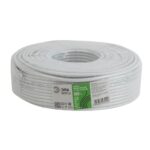 Кабель коаксиальный RG-6U CCS/оплетка Al 64проц. PVC Simple 75Ом бел. (м) Эра Б0044597 — изображение 3