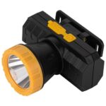 Фонарь светодиодный аккумуляторный налобный GA-802 3Вт 2режима Li-Ion 1500мАч IP40 желт./черн. Эра Б0055349 — изображение 4