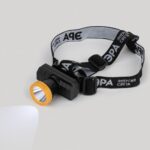 Фонарь светодиодный аккумуляторный налобный GA-802 3Вт 2режима Li-Ion 1500мАч IP40 желт./черн. Эра Б0055349 — изображение 3
