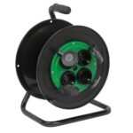 Катушка 4-м с заземл. IP44 RP-4e-IP44 для подключения провода с защ. крышками пластик. Эра Б0055423 — изображение 2