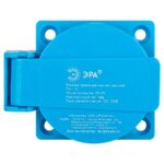 Розетка панельная СП R(PAN)-16-2P-PE-IP54 112 2Р+PЕ 16А 220В IP54 защ. крышка Эра Б0057937 — изображение 7