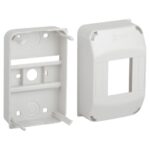 Корпус пластиковый навесной ЭРА SIMPLE КМПн 1/4 IP20 бел. ЭРА Б0062282 — изображение 4