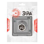 Розетка Эксперт 11-2501-01 2P+E IP55 16А-250В ОУ бел. Эра Б0063294 — изображение 4