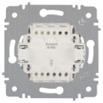 Выключатель 1-кл. СП Accent 6-101-01 10А IP20 250В AL/CU бел. Intro Б0063469 — изображение 2