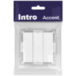 Выключатель 3-кл. СП Accent 6-106-01М 10А IP20 250В AL/CU бел. матов. Intro Б0063532 — изображение 5