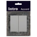 Переключатель 2-кл. СП Accent 6-107-01 10А IP20 250В AL/CU бел. Intro Б0063554 — изображение 4