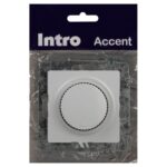 Светорегулятор поворотный СП Accent 6-401-01 600Вт 230В IP20 бел. Intro Б0063668 — изображение 4