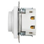 Светорегулятор поворотный СП Accent 6-401-01 600Вт 230В IP20 бел. Intro Б0063668 — изображение 2