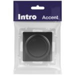 Светорегулятор поворотный СП Accent 6-401-05 600Вт 230В IP20 антрацит Intro Б0063679 — изображение 5