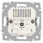 Розетка 1-м СП Accent 6-410-05 16А IP20 250В P+E Schuko + 2хUSB защ. шторки антрацит Intro Б0063698 — изображение 3