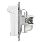 Розетка 1-м СП Accent 6-203-01 16А IP20 250В 2P+E Schuko с крышкой AL/CU бел. Intro Б0063709 — изображение 4