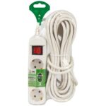 Удлинитель 3х10м с заземл. с выкл. ПВС 3х1 UDL-16-3100-ES Greenline Эра Б0065040 — изображение 2