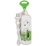 Удлинитель 3х1.5м без заземл. ШВВП 2х0.75 UDL-6-315 Greenline Эра Б0065043 — изображение 4