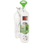 Удлинитель 3х1.5м с заземл. с выкл. ПВС 3х0.75 UDL-10-315-ES Greenline Эра Б0065051 — изображение 5