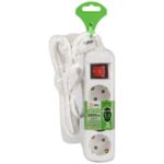 Удлинитель 3х1.5м с заземл. с выкл. ПВС 3х1 UDL-16-315-ES Greenline Эра Б0065078 — изображение 5