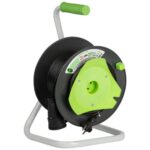 Удлинитель на пластик. катушке 1х30м без заземл. GAZ-2x0.75-30m Greenline ПВС 2х0.75 Эра Б0065111 — изображение 5