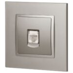 Розетка компьютерная Elegance 14-3107-16 RJ45 титан Эра Б0065764 — изображение 4