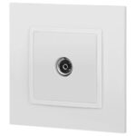 Розетка телевизионная одиночная TV Elegance 14-3101-01М матов. бел. Эра Б0065813 — изображение 4