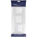 Рамка 3-м Elegance 14-5013-01М Classic для розеток и выключателей матов. бел. Эра Б0065826 — изображение 2